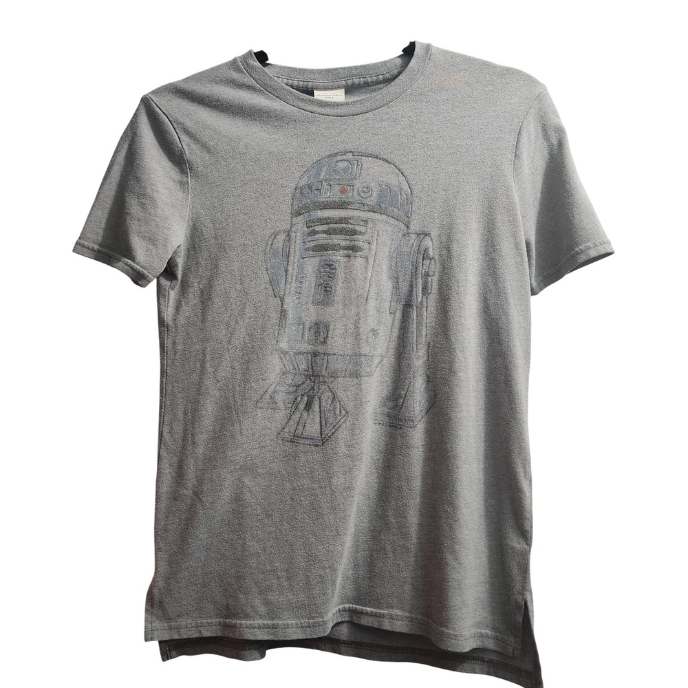 Abercrombie Kids‎ Star Wars R2D2 Graphic T Shirt Gray Size M 12